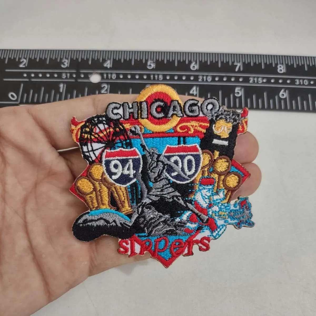 Custom embroidered patches with precise stitching for uniforms and branding - Dynamic Digitizers