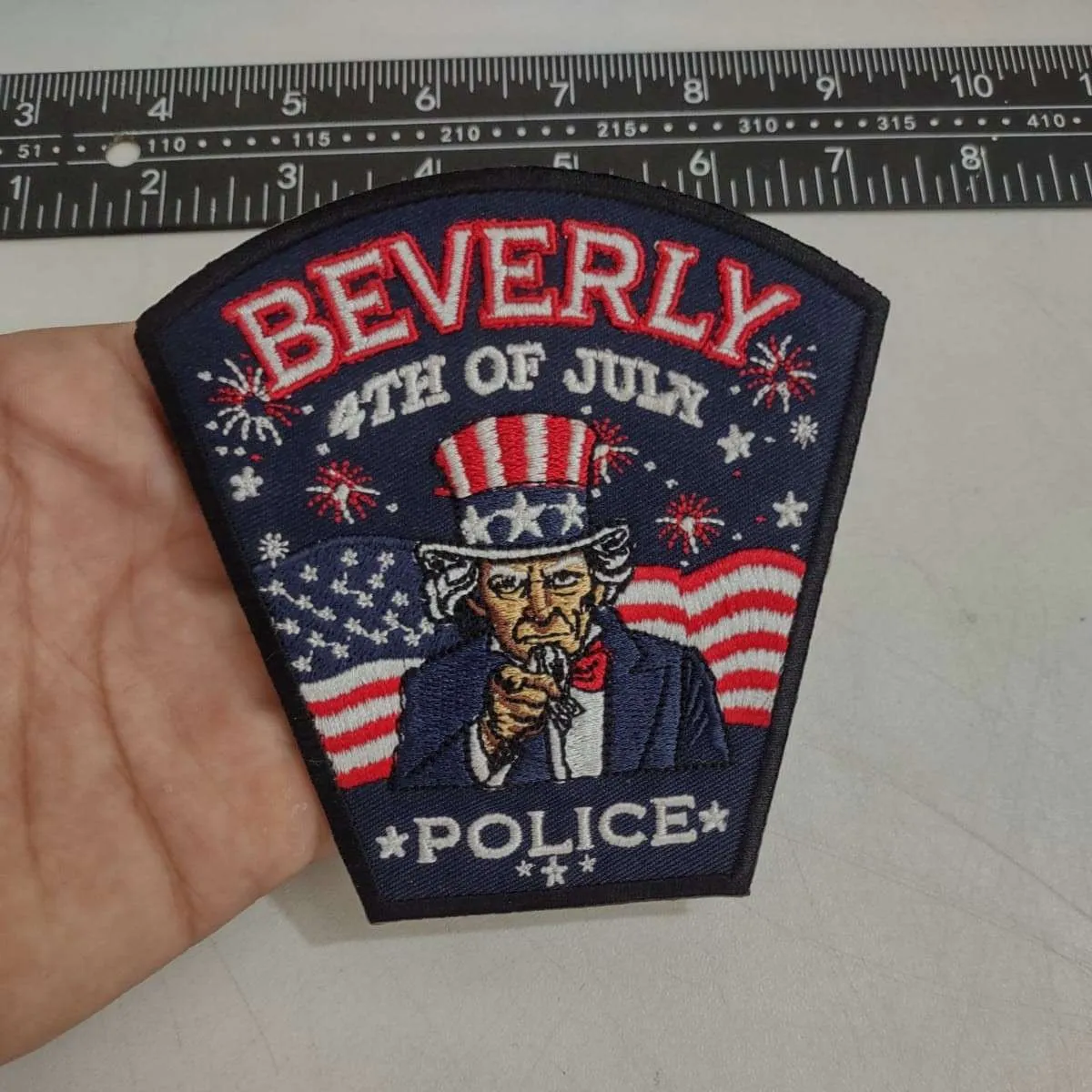 Custom embroidered patch with precise stitching and vibrant colors - Example 2 by Dynamic Digitizers USA