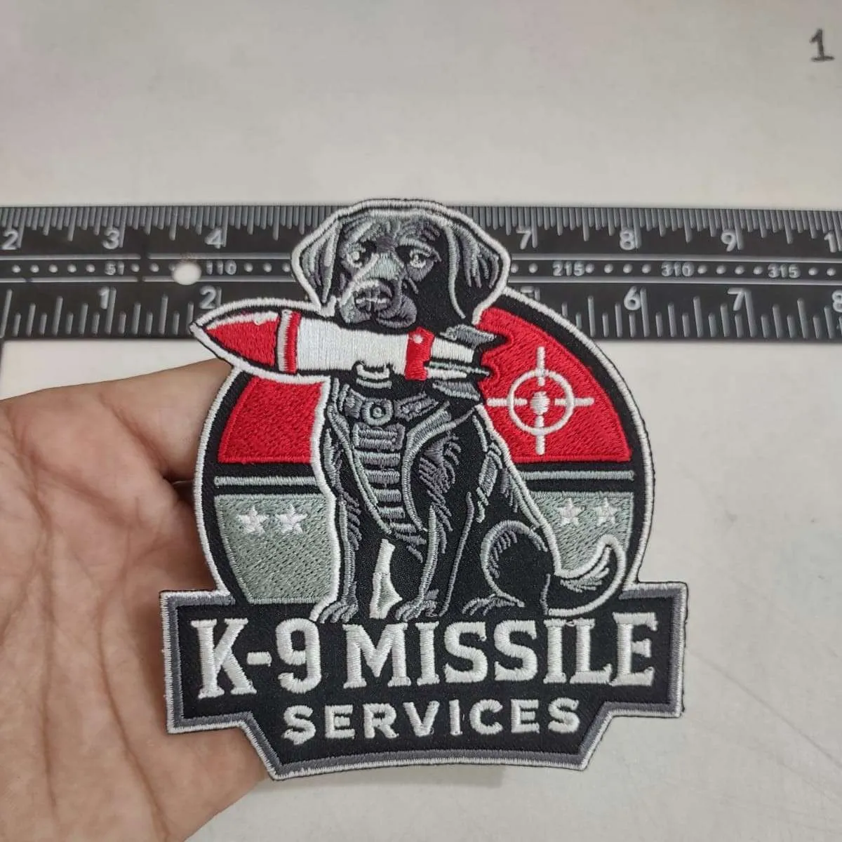 Custom embroidered patch with precise stitching and vibrant colors - Example 5 by Dynamic Digitizers USA