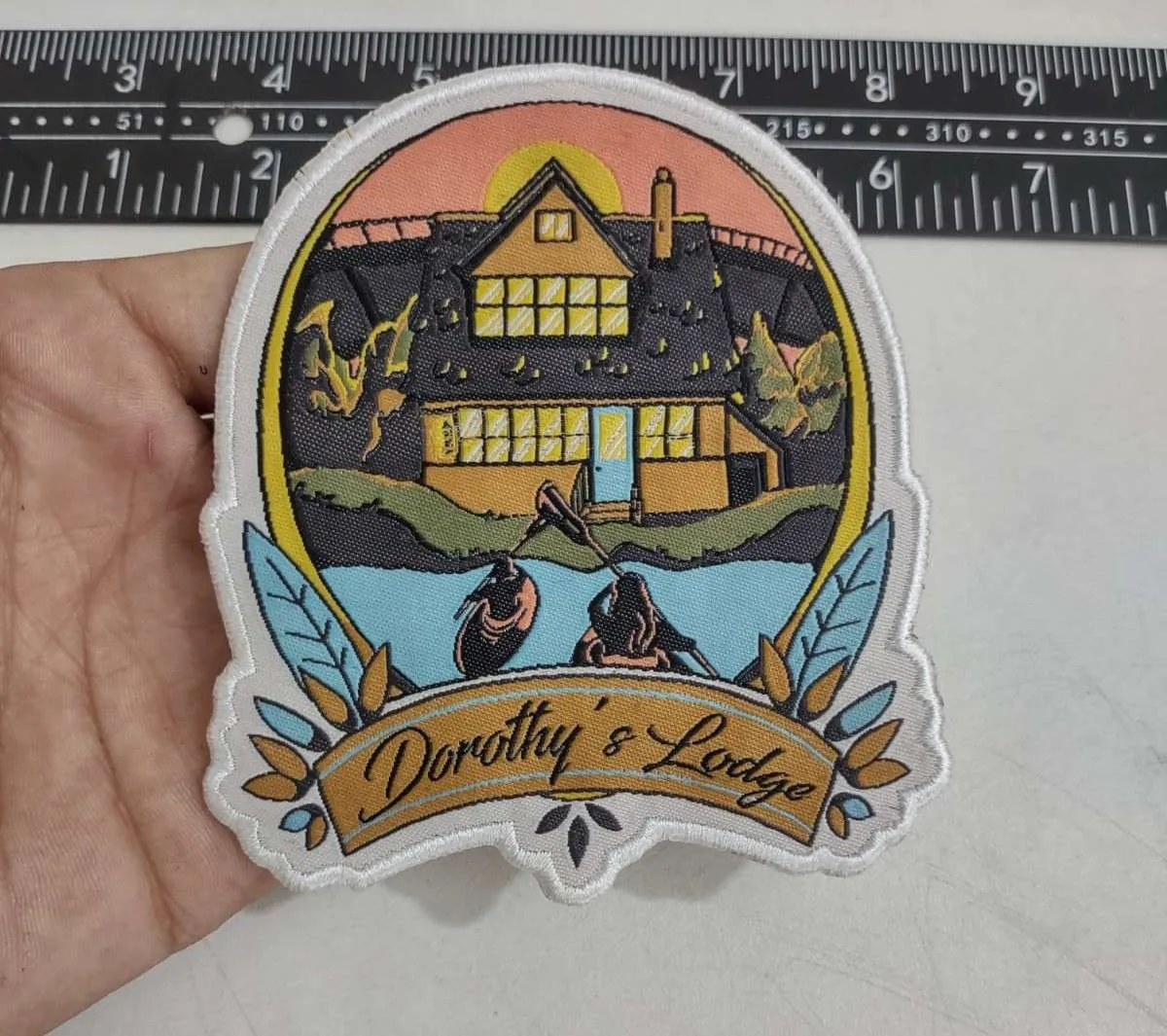 Fine woven patch with detailed thread work - Example 5 by Dynamic Digitizers USA